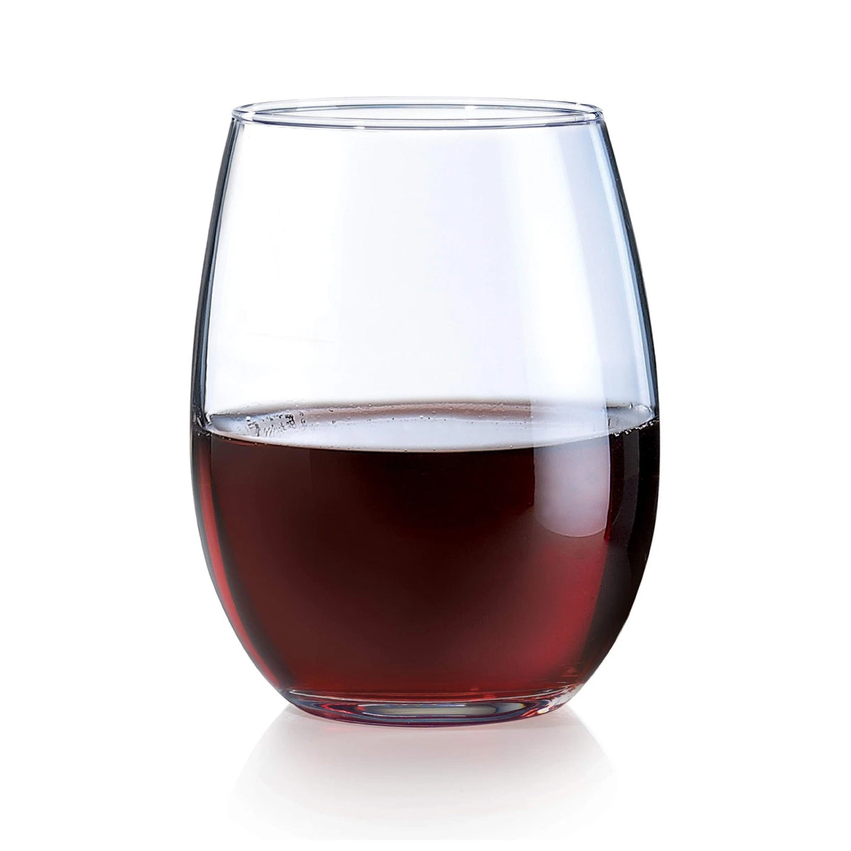 Arcoroc Perfection Stemless Wine Glass – Elegant 15 oz Glassware by Arc Cardinal - Set of 12