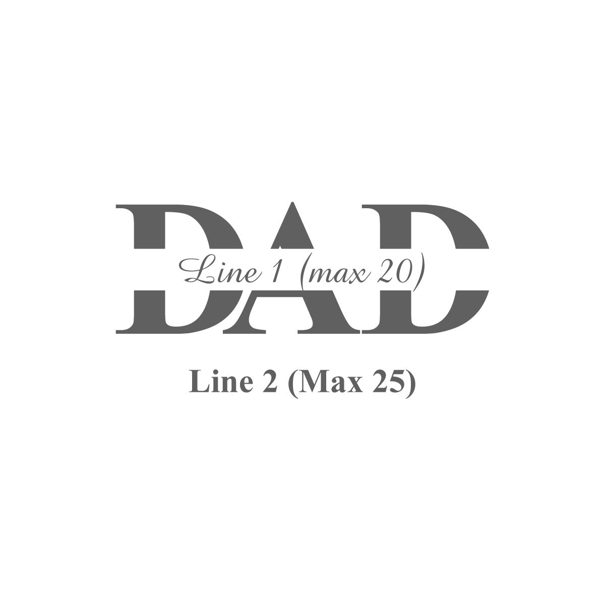 Dad or Papa Custom Personalized Stainless Steel Insulated Stemless Wine Cup