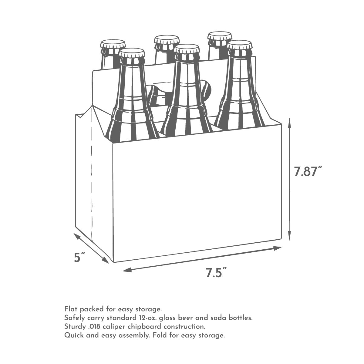 Ale You Need is Love Personalized Beer Bottle Labels & Bottle Carrier