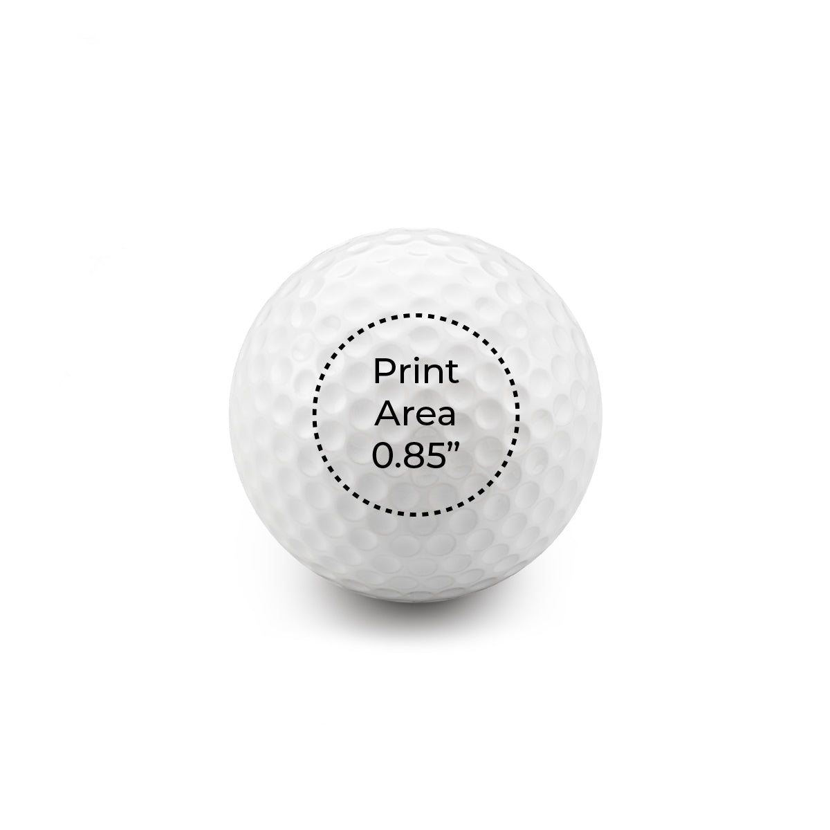 Christmas Red Truck Personalized Printed Golf Balls