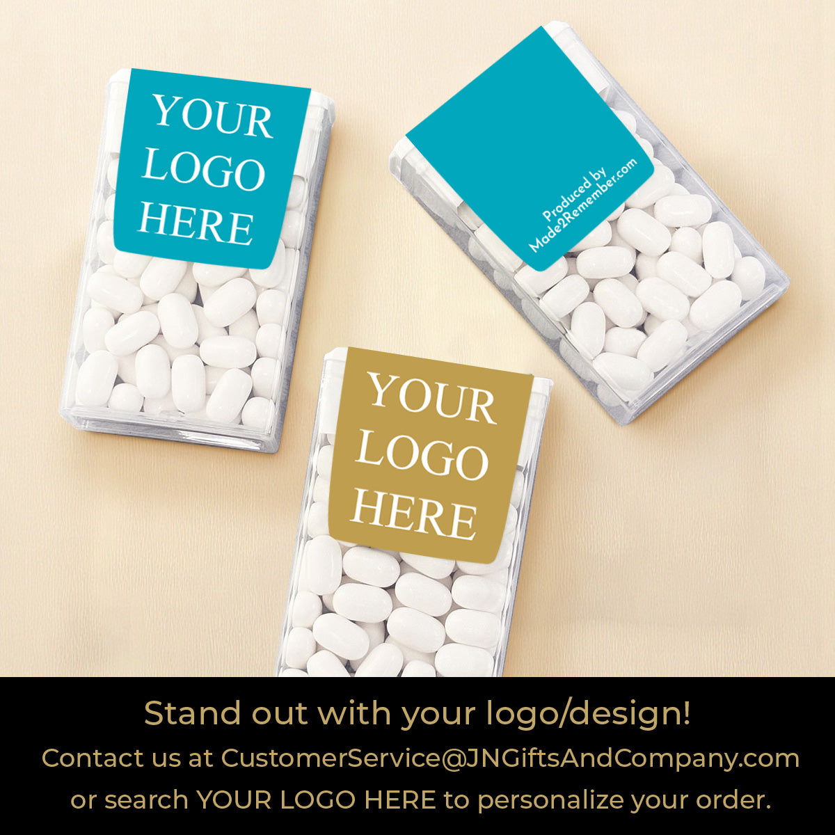 50th Birthday Personalized Tic Tac Mints (Set of 12)