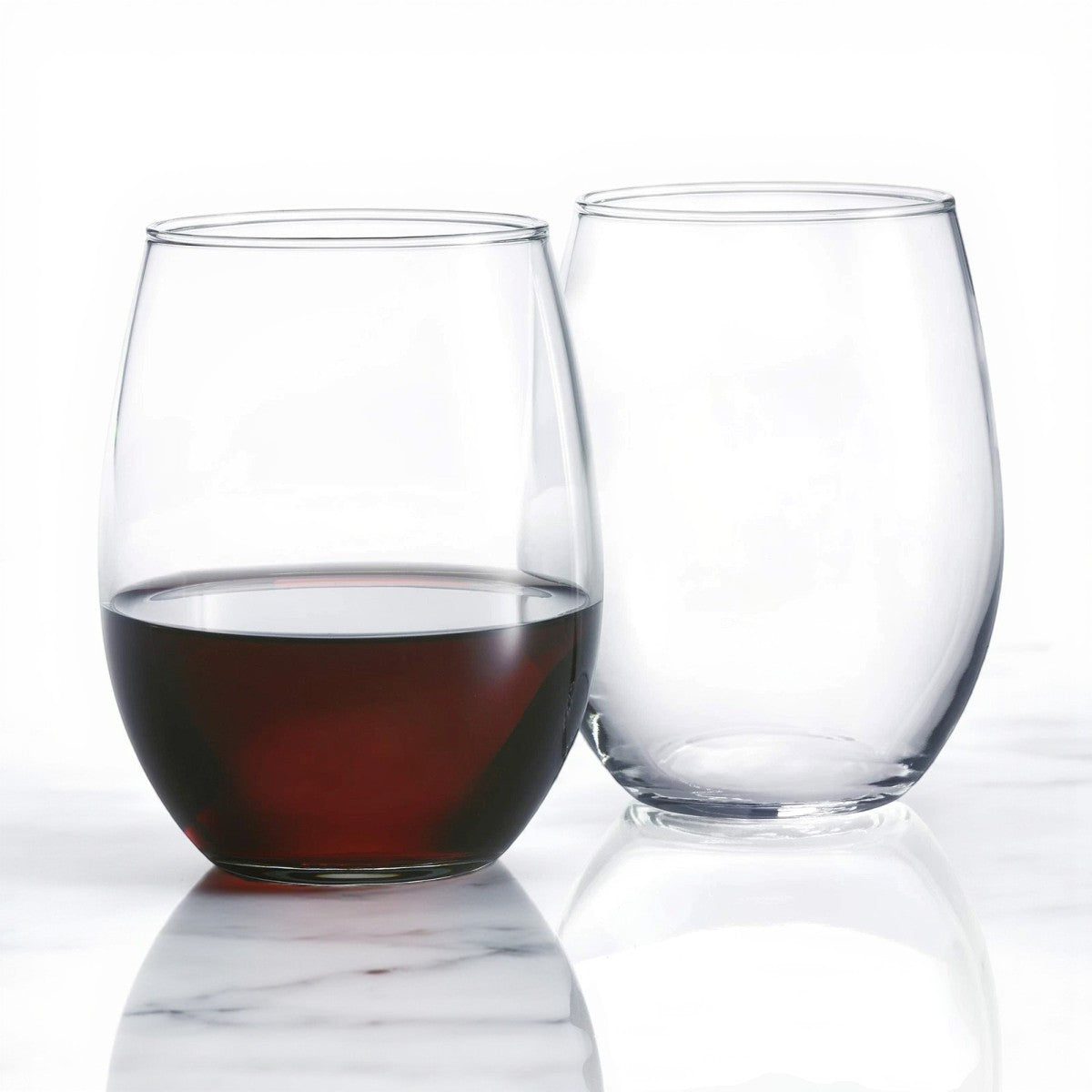 Arcoroc Perfection Stemless Wine Glass – Elegant 9 oz Glassware by Arc Cardinal - Set of 12