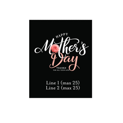 Best Mom Ever Personalized Wine Label