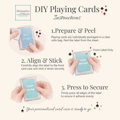 Quinceañera 15th Birthday Balloon Personalized Playing Cards (Set of 12)