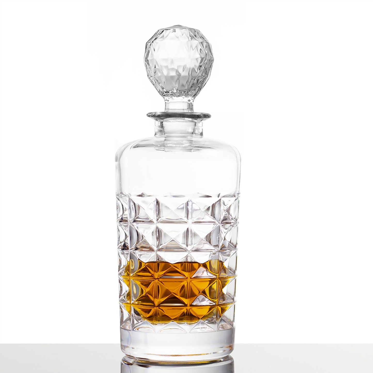 Diamond Whiskey Decanter by Memories and Effects - Set of 6