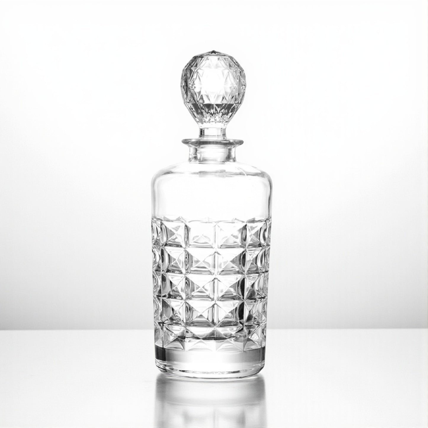 Diamond Whiskey Decanter by Memories and Effects - Set of 6