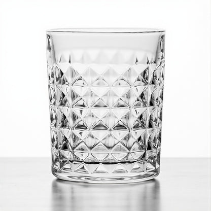 Diamond Whiskey Decanter with Glasses Gift Set by Memories and Effects - Set of 3