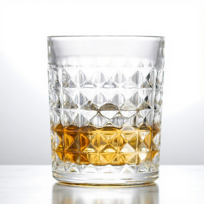 Diamond Whiskey Glass by Memories and Effects - Set of 12