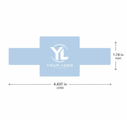 Logo Personalized Clear Acrylic Cube Favor Box (Set of 10)