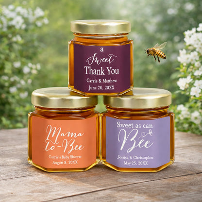 Personalized Honey Favors (Set of 12)