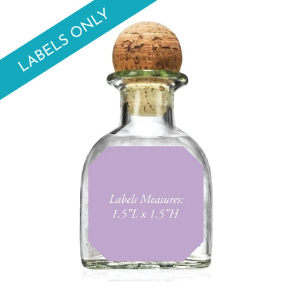 Mini Patron Bottle Personalized Labels – Wedding, Birthday & Bridal Shower Stickers (Set of 16)