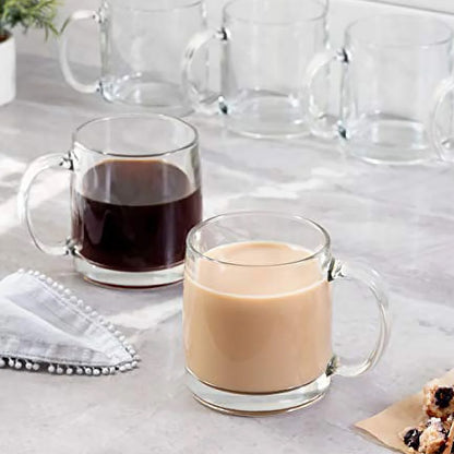 Arcoroc Nordic Glass Coffee Mug 12.5 oz Glassware by Arc Cardinal - Set of 24