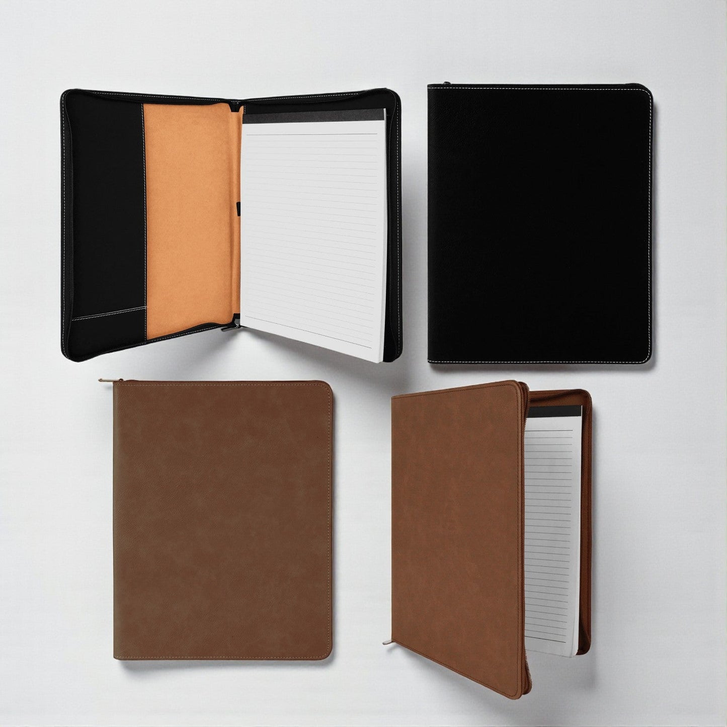 Football Personalized Leather Portfolio