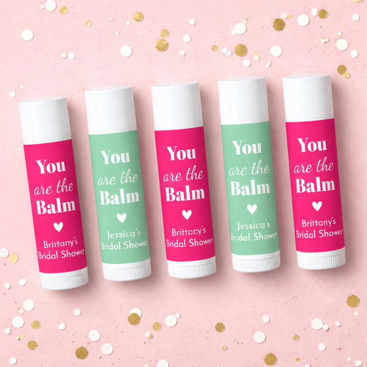 You Are The Balm Personalized Lip Balm Favors (Set of 12)