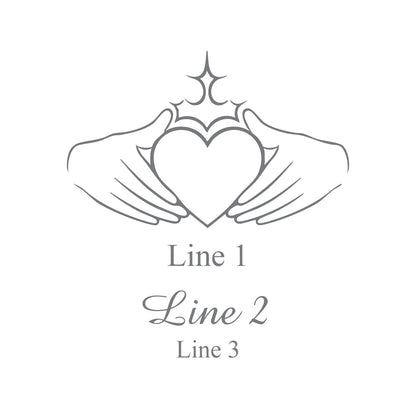 Claddagh Irish Personalized Wedding Aisle Runner