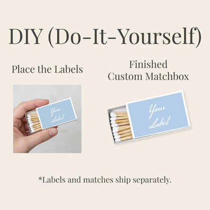 Sunflower Personalized Matches (Set of 50)