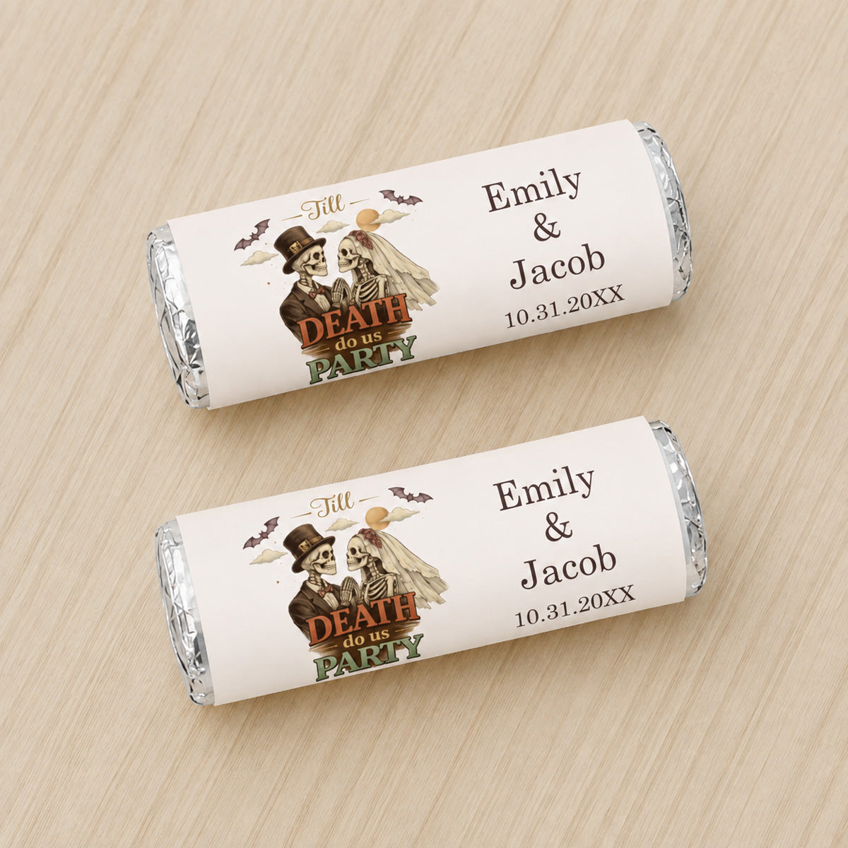 Till Death Do Us Party Personalized Breath Savers® Mints Peppermint (Set of 12)