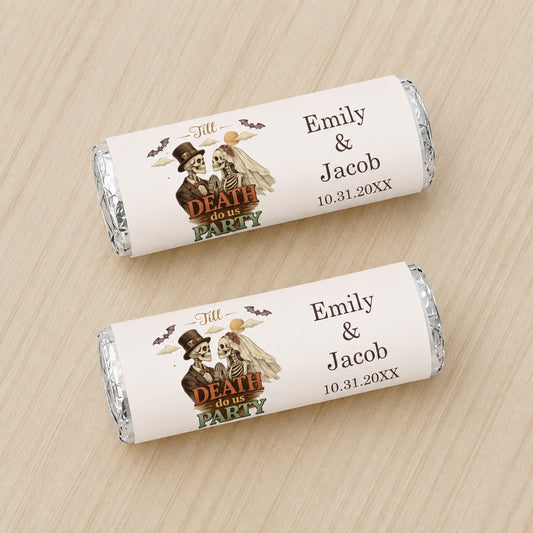 Till Death Do Us Party Personalized Breath Savers® Mints Peppermint (Set of 12)