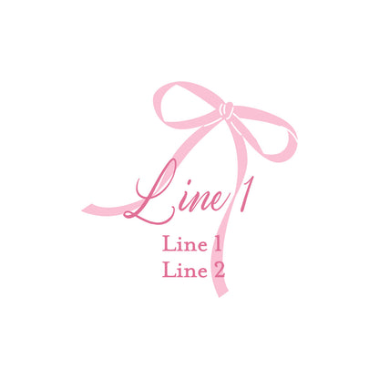 Pink Bow Baby Shower Personalized White Ceramic Coffee Mug (Set of 12)