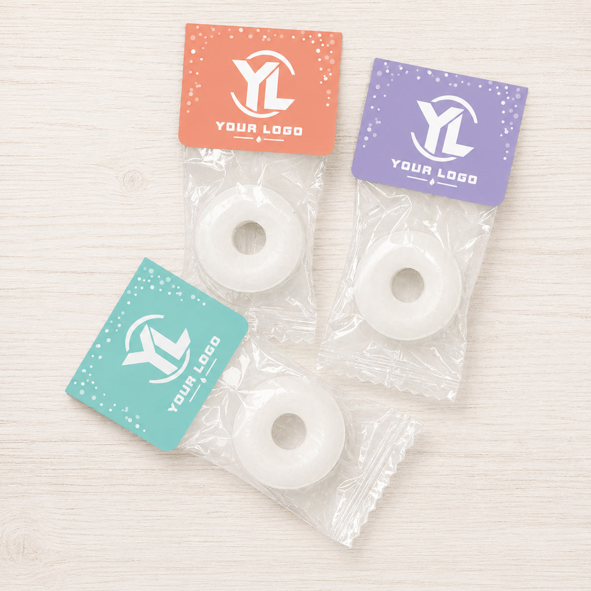 Logo Personalized Individually Wrapped Life Saver® (Set of 25)