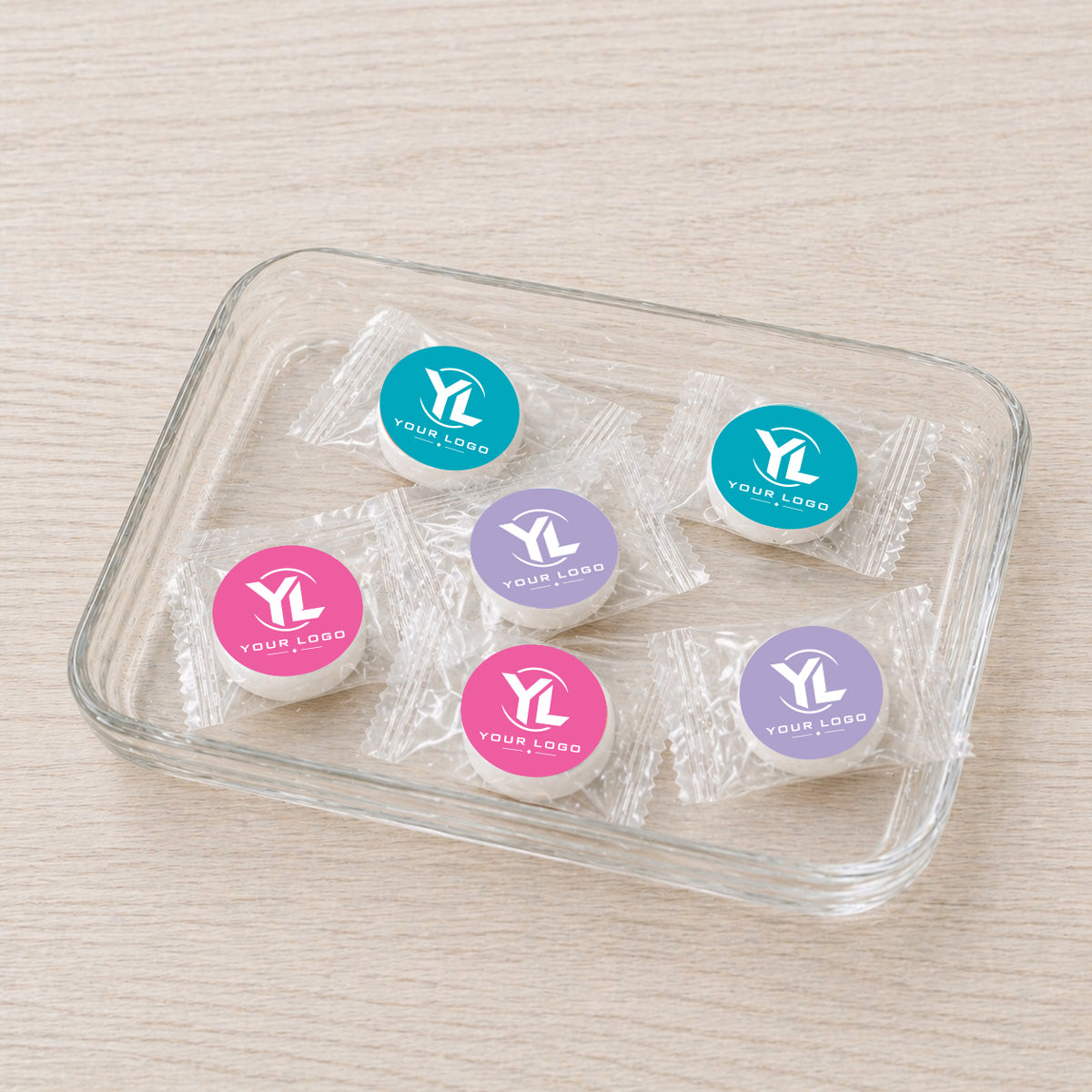 Logo Personalized Individually Wrapped Life Saver® (Set of 26)
