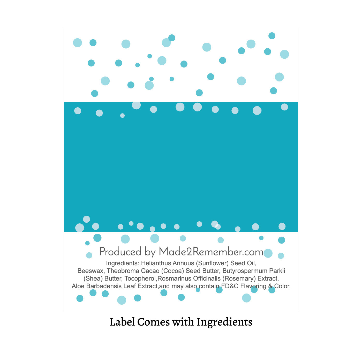 Welcome To Our Open House Personalized Lip Balm Favors (Set of 12)