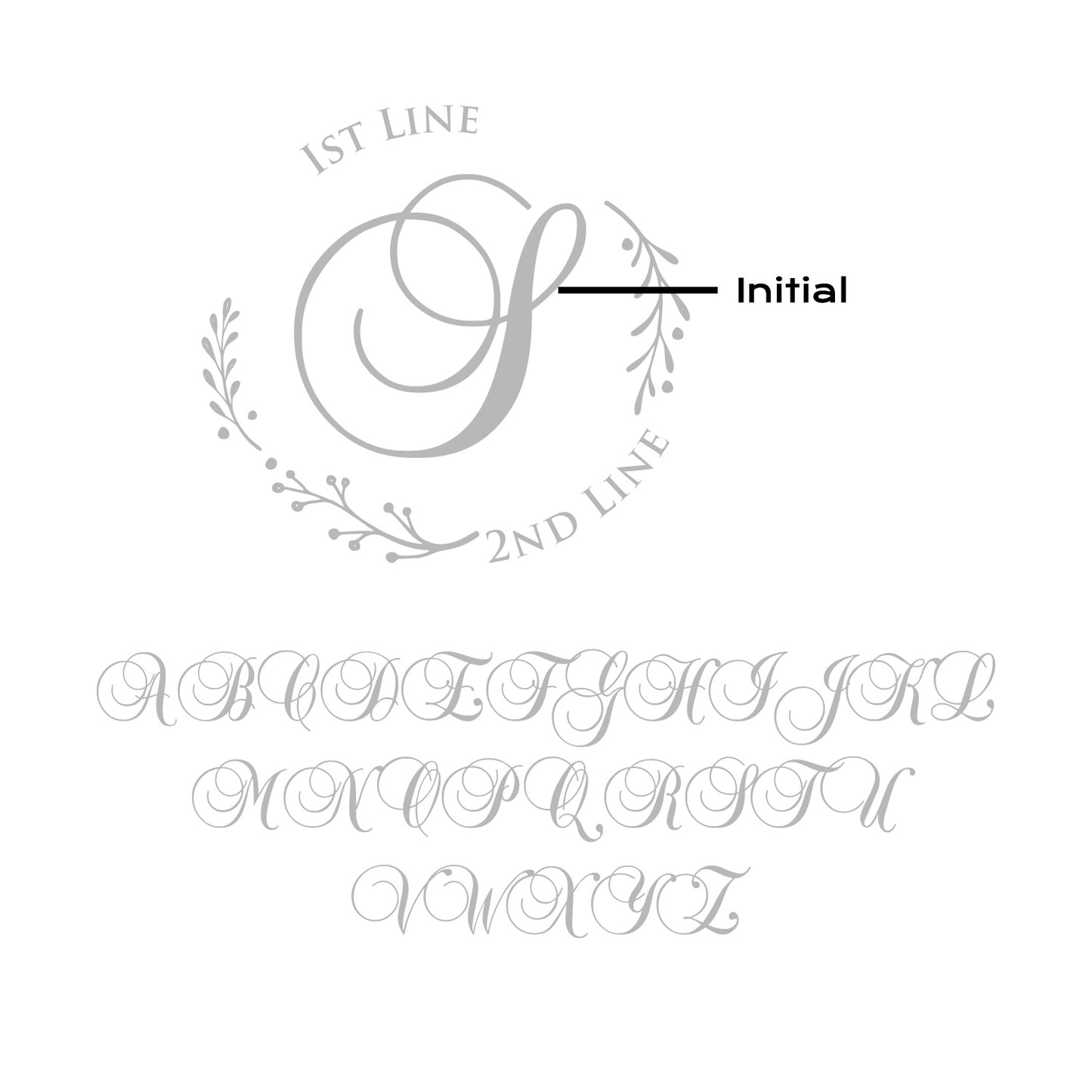 Monogram Personalized Wedding Aisle Runner