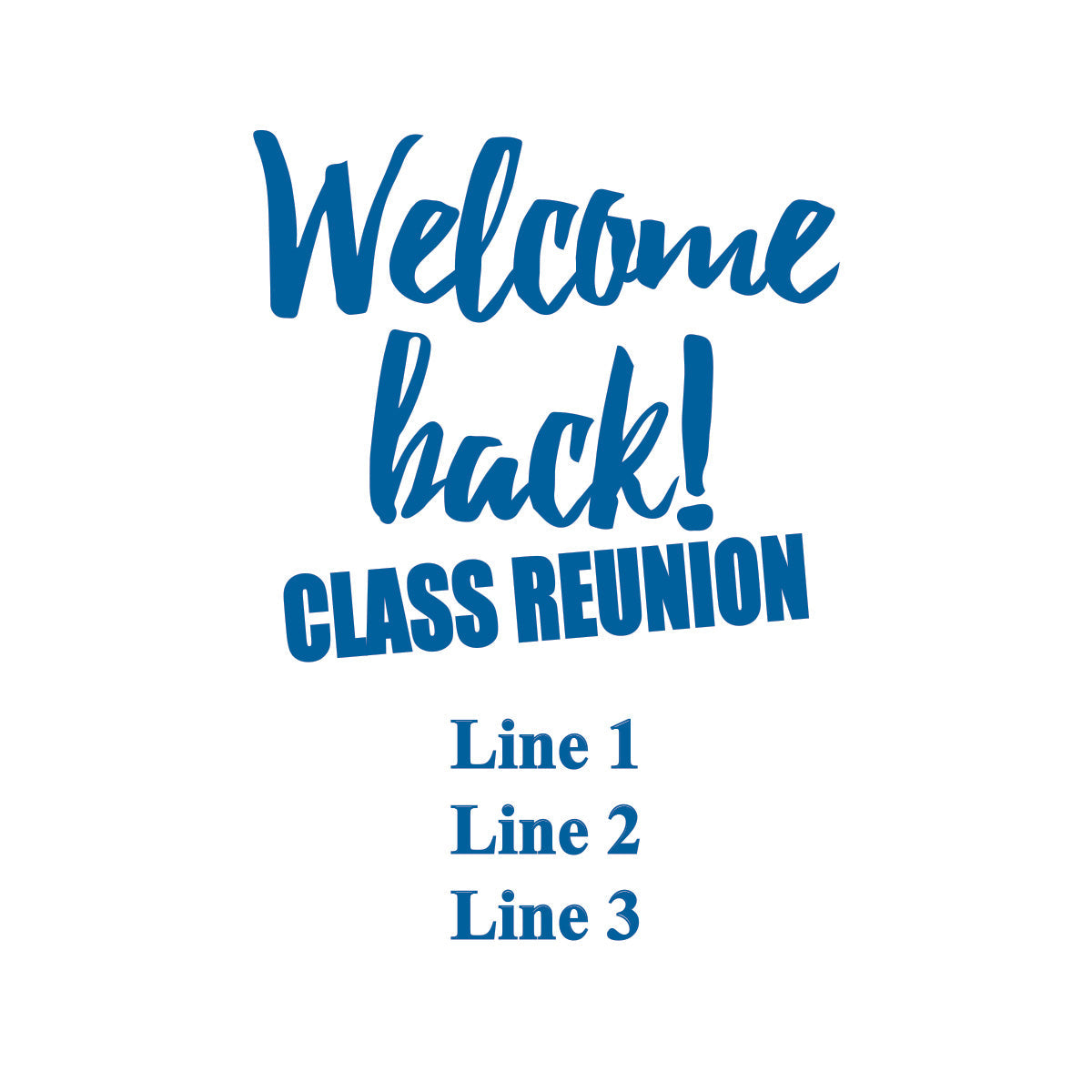Class Reunion Personalized Silver Credit Card Bottle Opener (Set of 24)