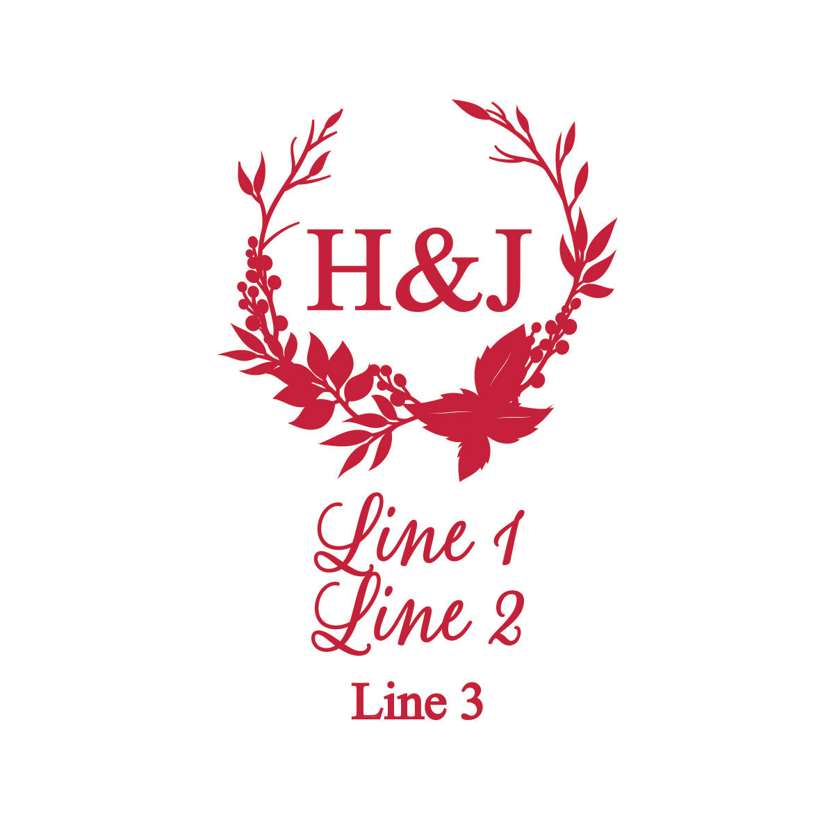 Fall Wreath Personalized Silver Credit Card Bottle Opener (Set of 24)