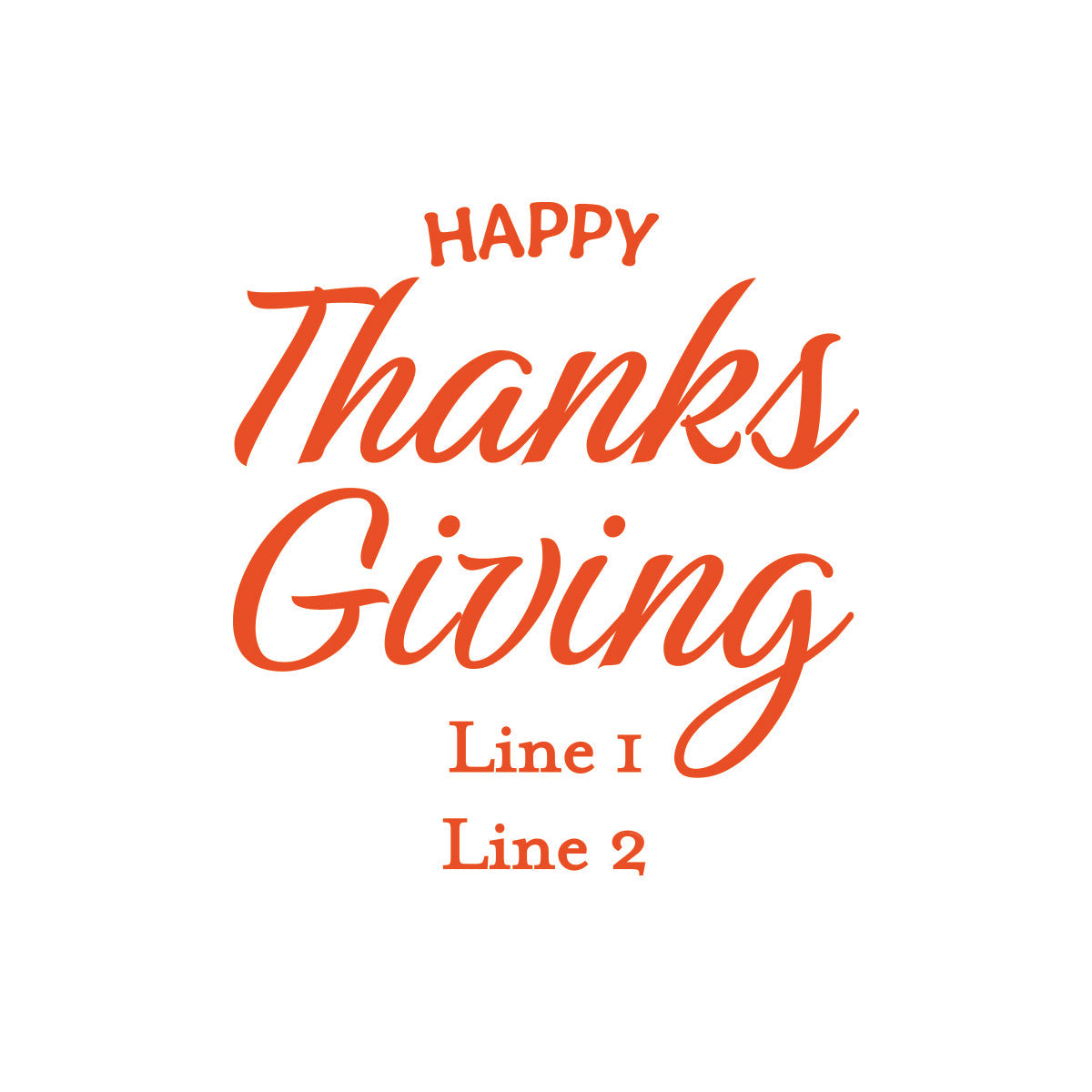 Happy Thanksgiving Personalized Gold Credit Card Bottle Opener (Set of 24)