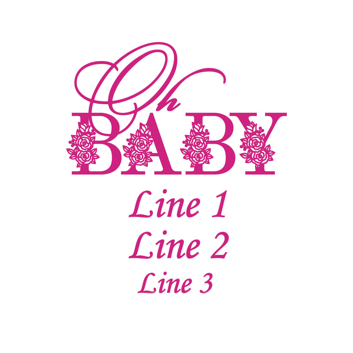 Oh Baby Personalized Gold Credit Card Bottle Opener (Set of 24)