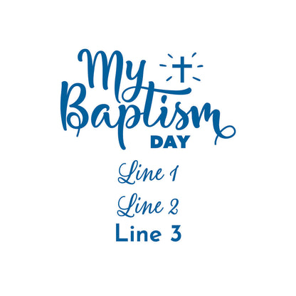 Baptism Personalized Loop Sanitizer Labels (Set of 20)