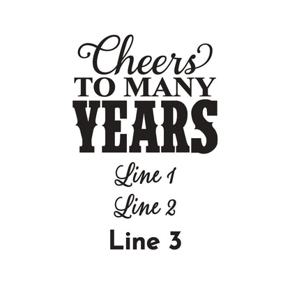 Adult Birthday Personalized Sunscreen with Carabiner (Set of 12)