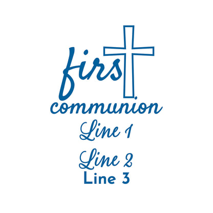 Holy Communion Personalized Votive Shot Glass (Set of 24)