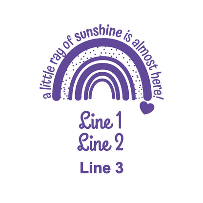 A Little Ray Of Sunshine Personalized Silver Credit Card Bottle Opener (Set of 24)