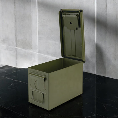 Football Personalized 50 Caliber Ammo Box with Pint Glasses Set - 3pc