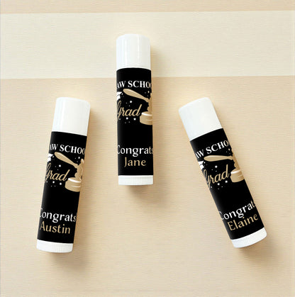 Lawyer Personalized Lip Balm Favors (Set of 12)