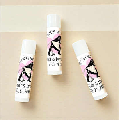 Til Death Do Us Part Personalized Lip Balm Favors (Set of 12)