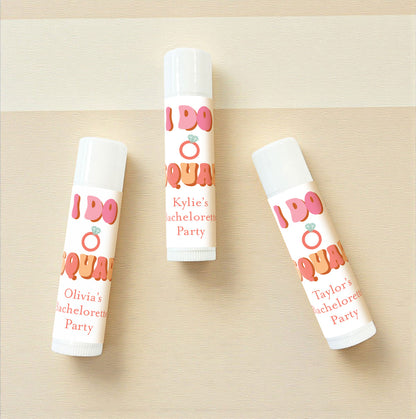 I Do Squad Personalized Lip Balm Favors (Set of 12)