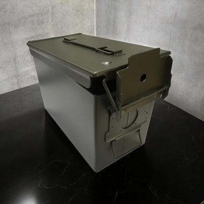 Football Personalized 50 Caliber Ammo Box with Pint Glasses Set - 3pc