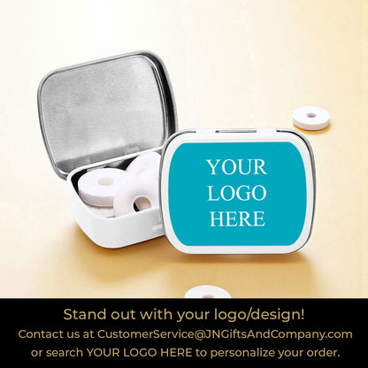 70th Birthday Personalized Empty Mint Candy Tins (Set of 12)