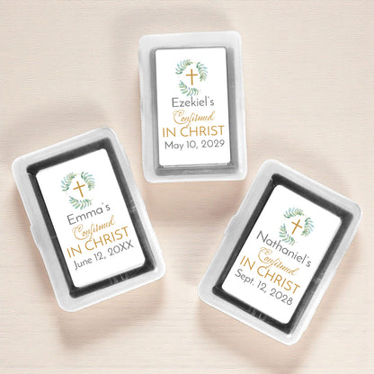 Confirmed In Christ Personalized Playing Cards (Set of 12)