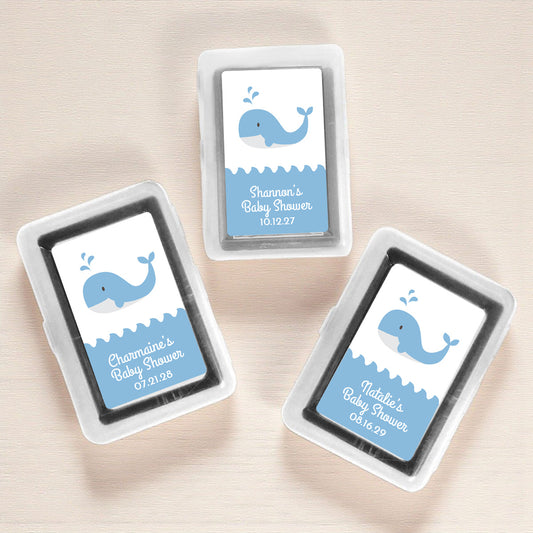 Baby Whale Personalized Playing Cards (Set of 12)