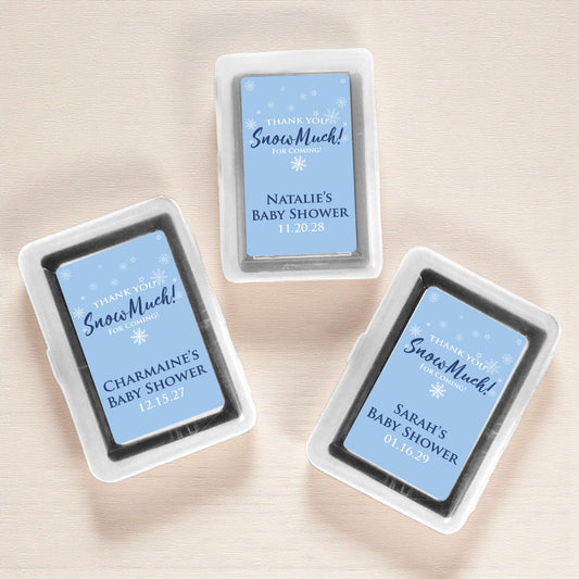 Thank You Snow-Much! Personalized Playing Cards (Set of 12)