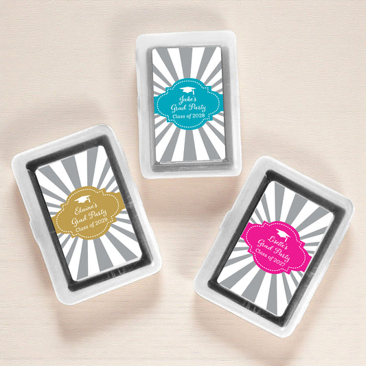 Graduation Cap Personalized Playing Cards (Set of 12)
