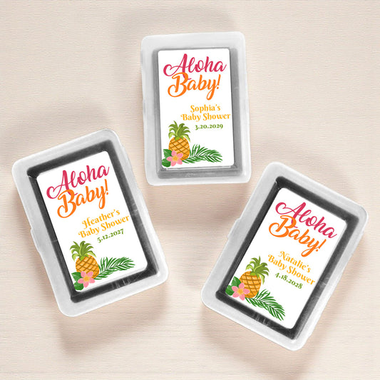 Aloha Baby Personalized Playing Cards (Set of 12)