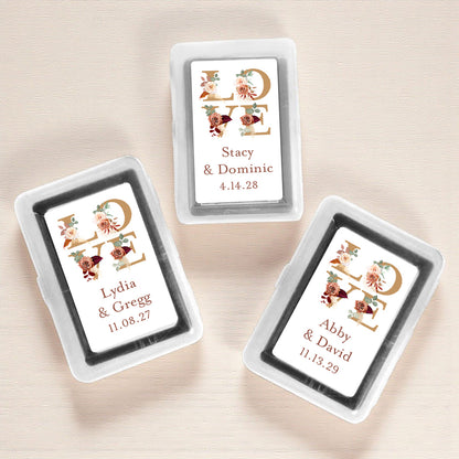 LOVE Fall Personalized Playing Cards (Set of 12)