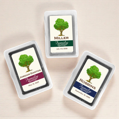 Family Reunion Tree Personalized Playing Cards (Set of 12)