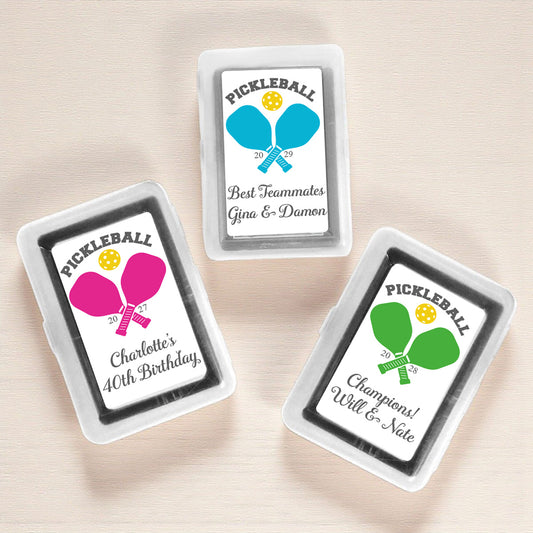 Pickleball Personalized Playing Cards (Set of 12)