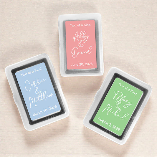 Couple Names Personalized Playing Cards (Set of 12)